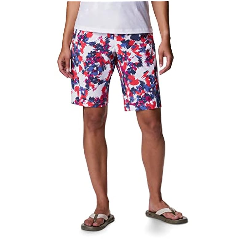 Columbia Columbia Women's Pleasant Creek Board Short White Typh ‎womens Swimsuits & Cover Ups